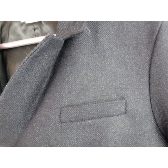 Paper Denim & Cloth Women's Blazer Black Size Large Wool Long Sleeve Jacket - Picture 8 of 11